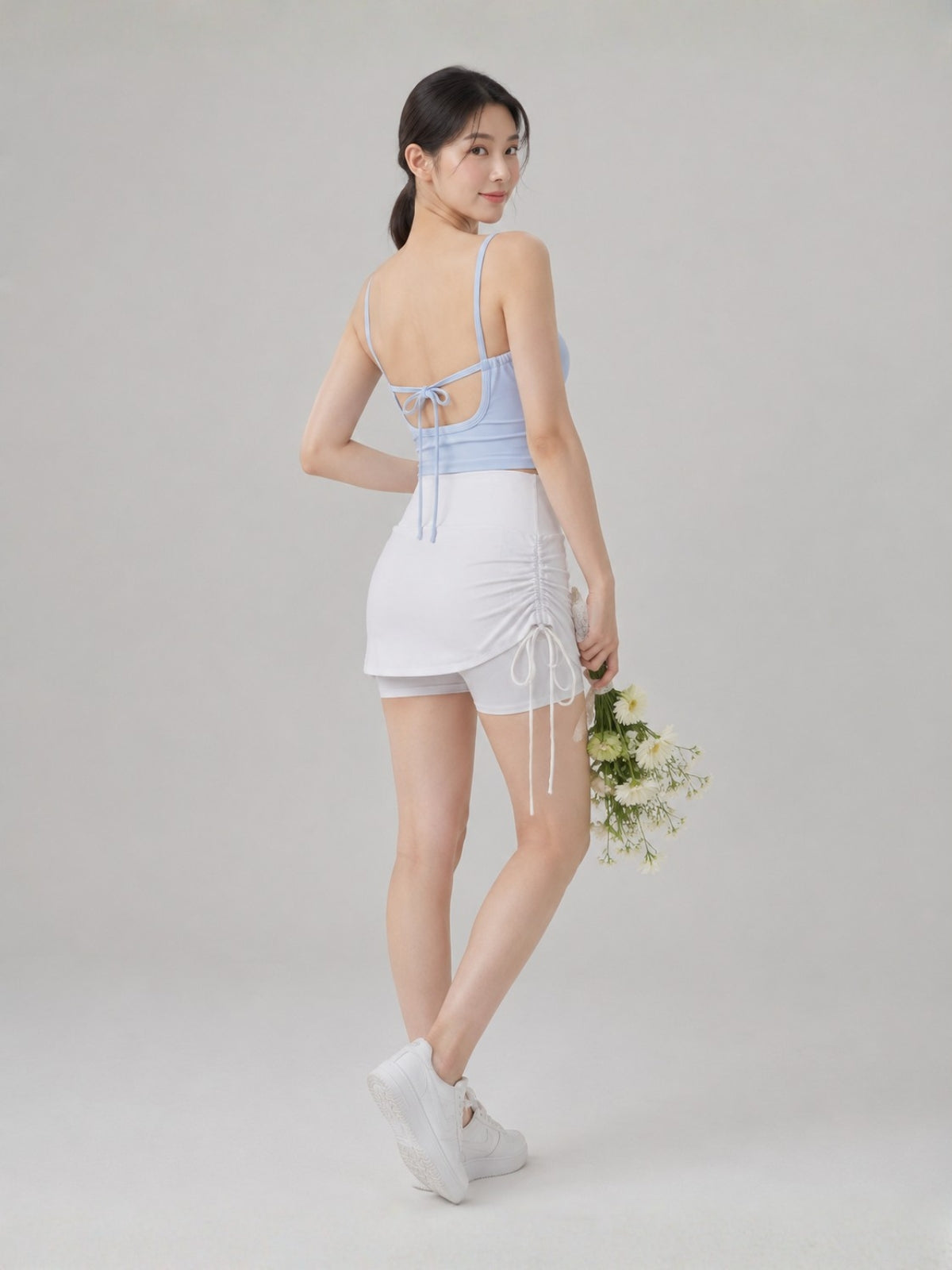 Luce Tie-Back Ribbon Tank