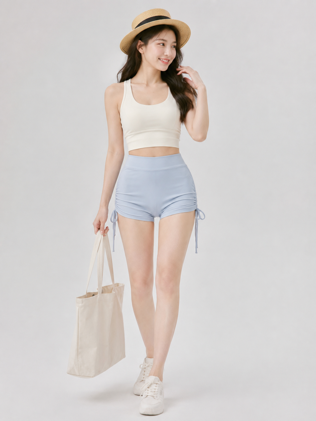 Luce Ruched Shorts